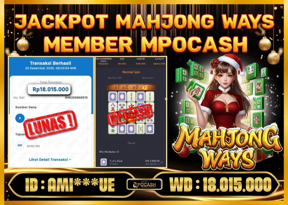 MPOCASH JACKPOT MAHJONG WAYS
